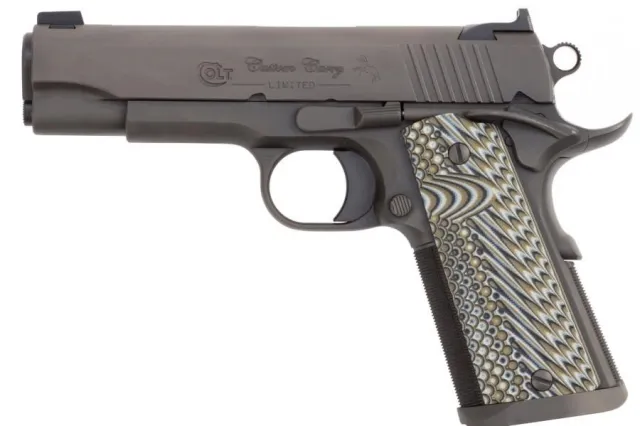 Colt O4040CS Custom Carry Limited 45 ACP 4.25" Smoked Gray IonBond Finish Semi-Auto Pistol