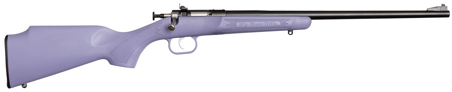 Keystone Crickett KSA2306 22LR 16.125in Blued Purple Synthetic Single Shot - Keystone Sporting Arms - 22 LR