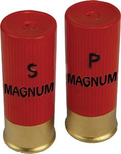 Rivers EDGE SHOTSHELL SHAPED SALT & PEPPER SHAKERS - Rivers Edge