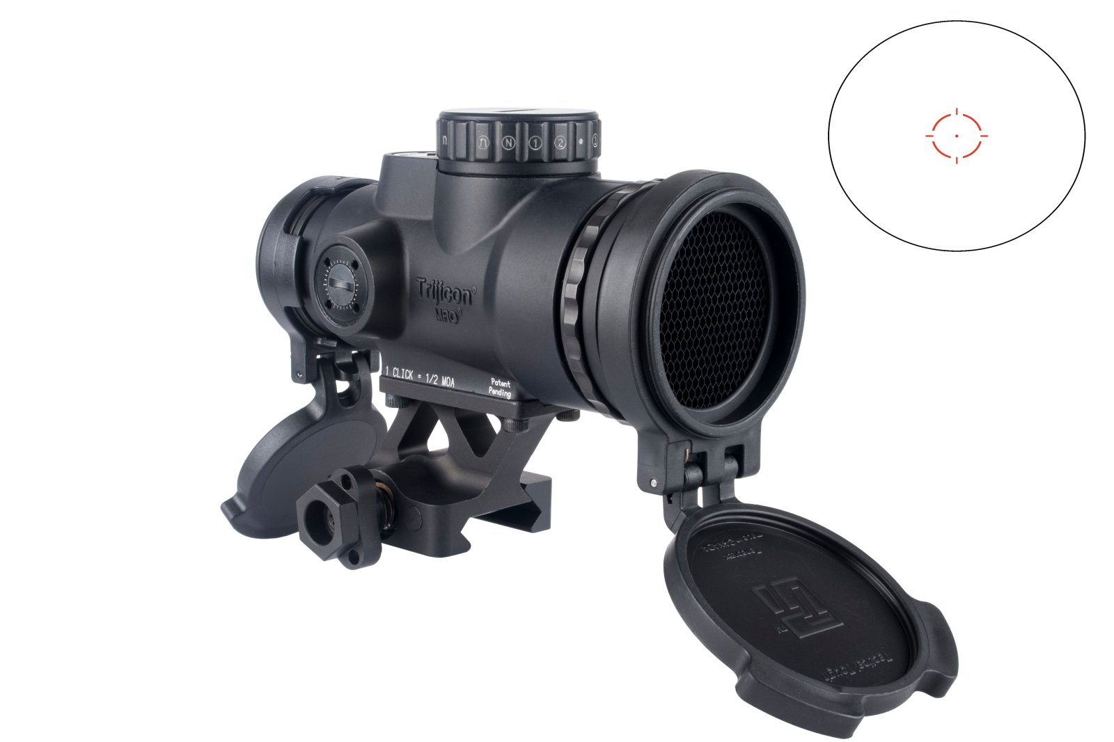 Buy Trijicon 2200108 MRO HD Patrol Matte Black 1x 68/2 MOA Green Dot Reticle online