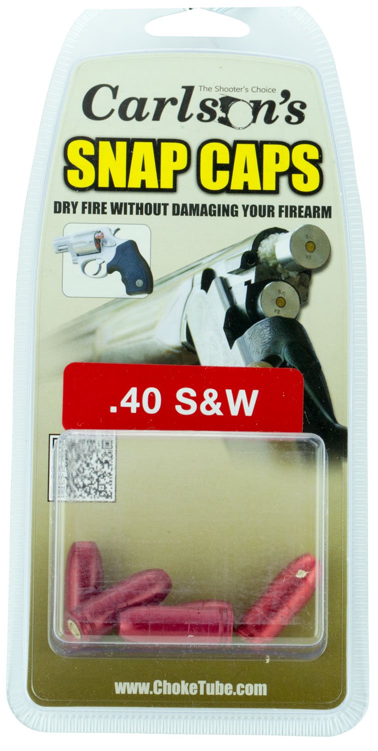 Carlson's 00064 Snap Cap Pistol 40S&W 5-Pack Aluminum Training Tool - Carlson - 40 S&W