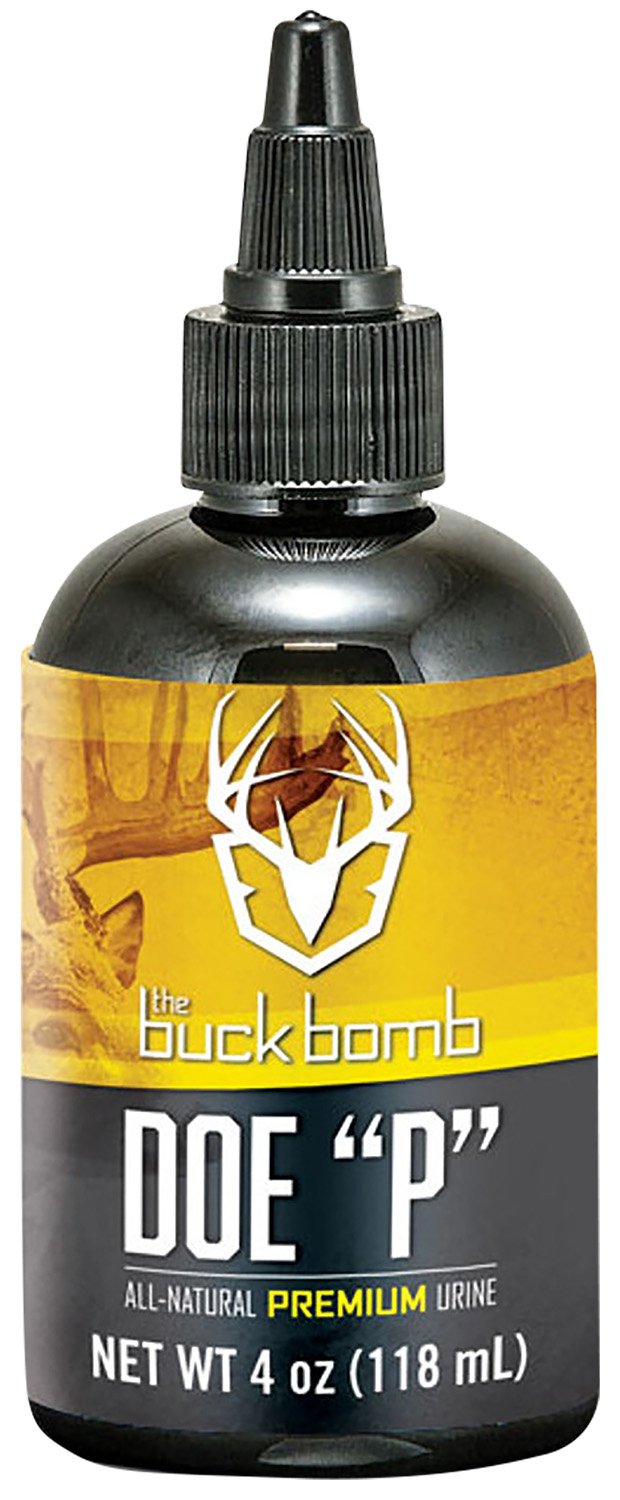 Hunters Specialties Buck Bomb Doe P - 4oz, 100% Pure Urine with 4 Wicks - GSM Outdoors