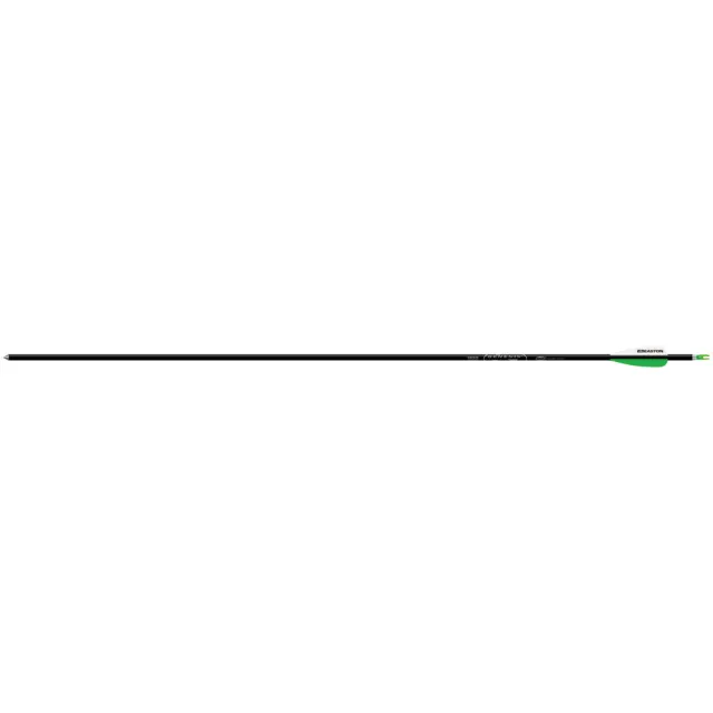 Easton 427663 Genesis Arrows Black 1820 6pk, 7075 Alloy, NASP Approved - Easton