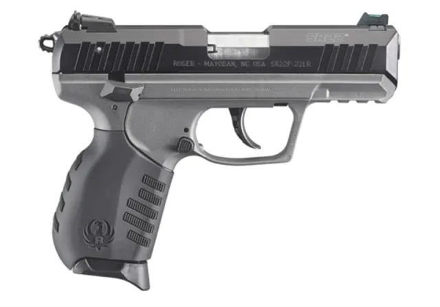 Ruger SR22 22LR 3.5in 10rd Black/Tungsten Grey Semi-Automatic Pistol (3627) - Ruger - 22 LR for sale at Gun Club HQ