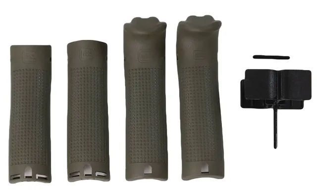 Glock 39843 Battlefield Green Polymer Backstrap Beavertail Set - Glock