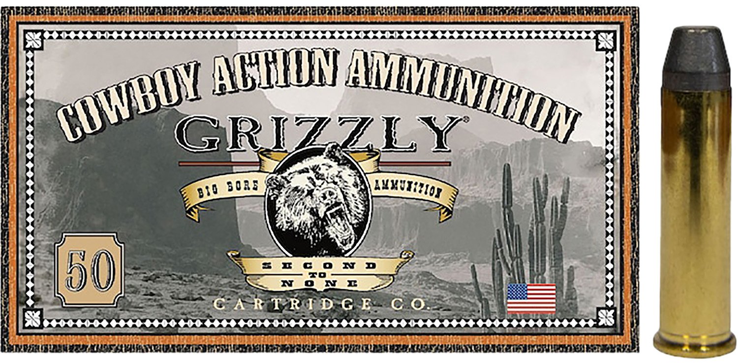 Grizzly Ammo GC357M8 357Mag 158gr RNFP 50/Box 1000fps - GRIZZLY - 357 Mag