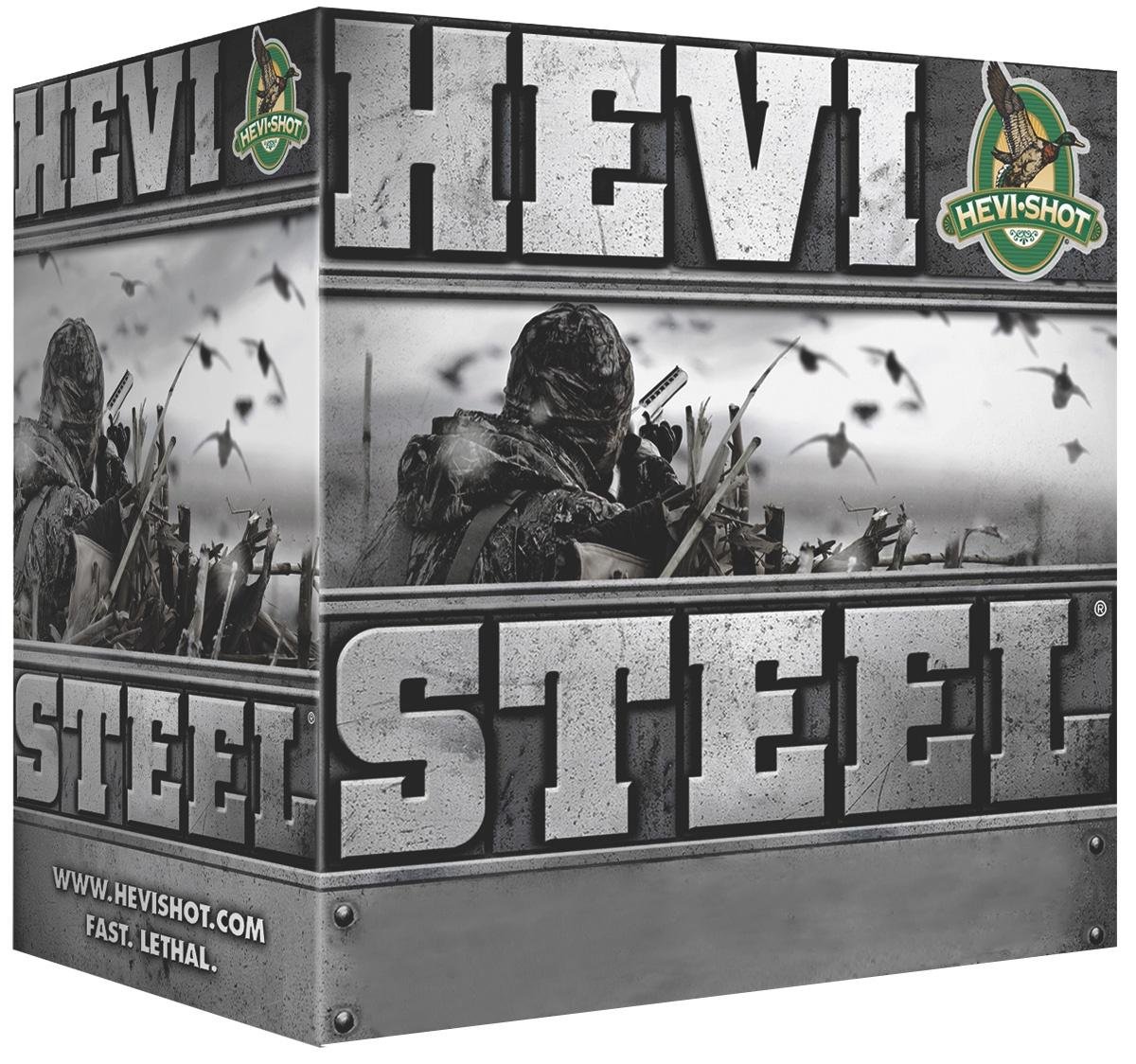 12 Ga Steel-3 1-1/4 oz 3" 25 Rds Hevi-Shot-Environ Metal Shotgun Ammo - HEVI Shot - 12 Gauge