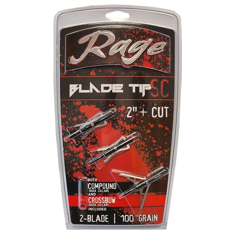Buy Rage R53100 Black Series COC Broadheads 100-Grain 2" 3-Pack online