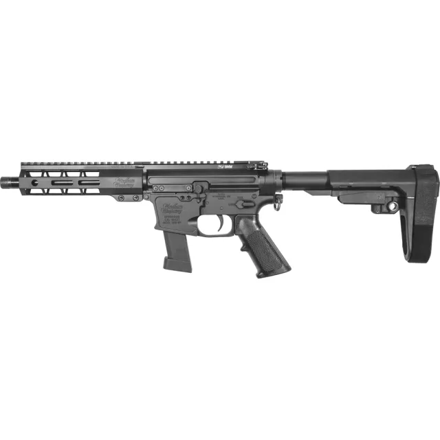 Windham Weaponry RP9SFS-9MM 9mm Pistol 9" Barrel SB Brace 17-Rd Black