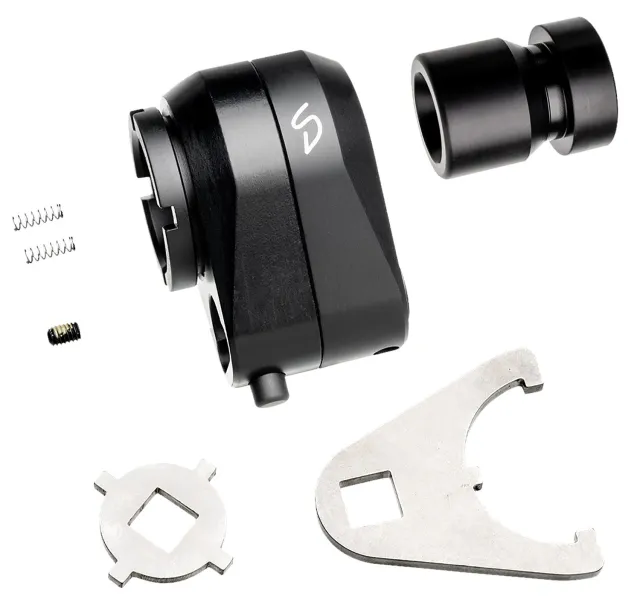 Buy Stern Defense 008SDRABADD1M Rapid Attach Buttstock Adapter Black Aluminum online