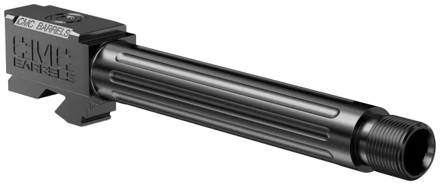 CMC Triggers Match Precision 9mm Luger 5.06 In Fluted Threaded Barrel - CMC Triggers - 9 mm Luger