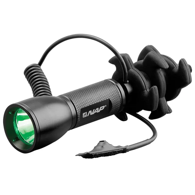 New Archery Products Apache Predator Hog Flashlight Green LED NAP-60-795 - New Archery Products for sale at Iron and Lace