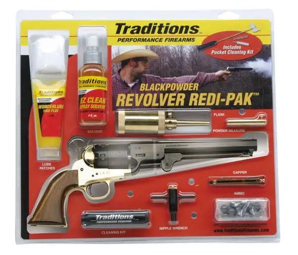 Traditions Performance Firearms 1851 Navy 44 Caliber 7.38 In 6 Round" - Traditions Performance Firearms - 44 Caliber