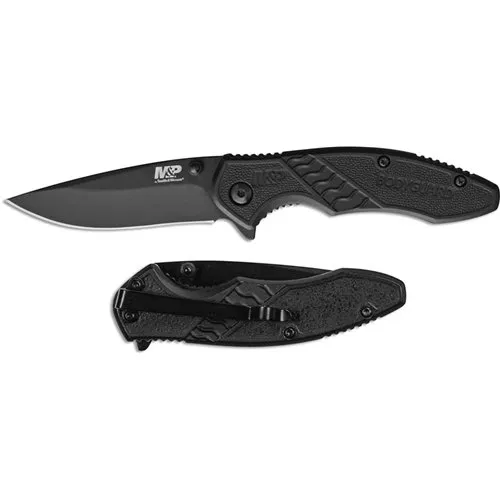 Buy M&P Knives SWC MP BODYGUARD CLIP BLACK Dual Thumb Studs .000 online