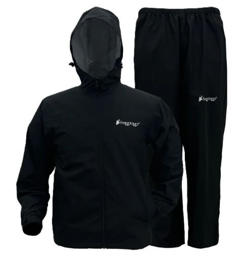 Buy Frogg Toggs 1VP151000SMMD Black Vapor Rain Suit online