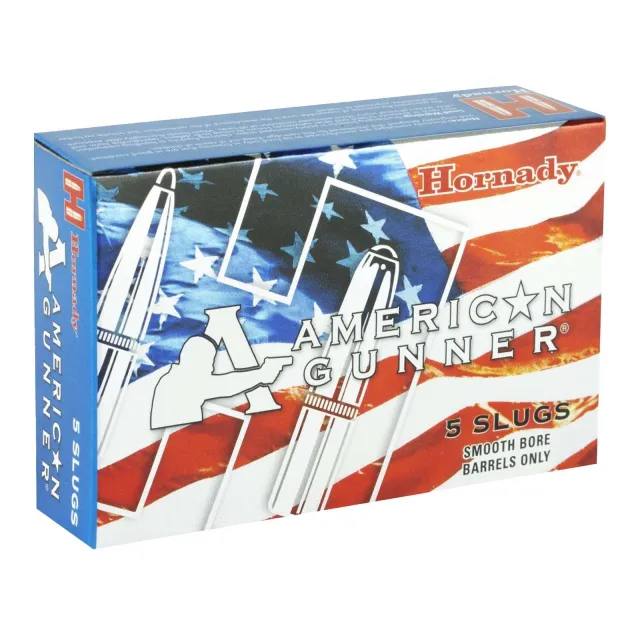 Buy Hornady 86231 American Gunner Hunting 12 Gauge 2.75" 1 oz Rifled Slug Shot 5 Per Box/ 20 Cs online
