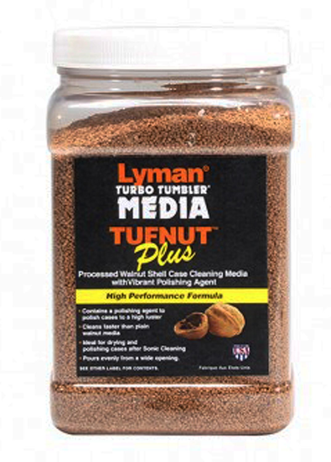 Buy Lyman 7631332 Tufnut Plus 3 lbs Jar Case Cleaning Media online