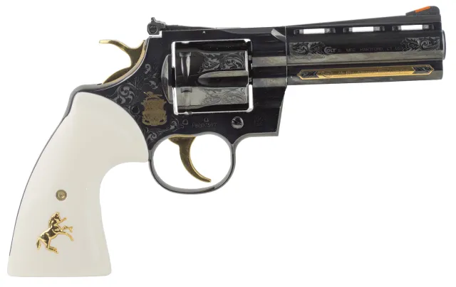 CLT PYTHON 357MAG 4.25 BLUED ARMSMEAR