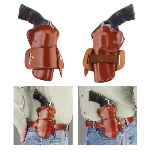 Galco WG2-126 Wheelgunner Holster S&W N Frame 29/629 4" Tan Ambidextrous - Galco International for sale at Iron and Lace