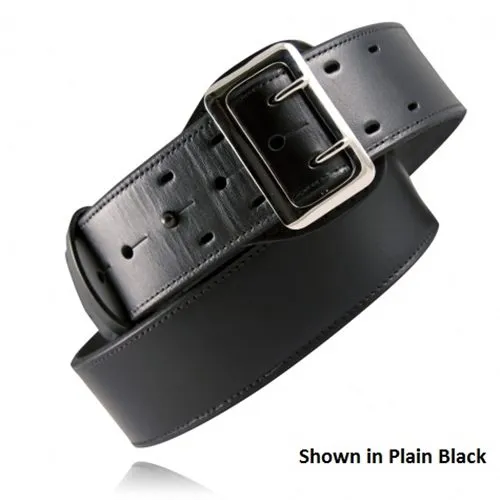 Boston Leather Sam Browne Duty Belt Fully Lined 2.25in Wide