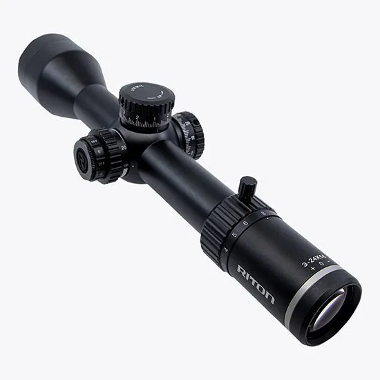 Riton Optics X7 Conquer 3-24x56 FFP Matte Black Oden Reticle 34mm - Riton Optics for sale at Gun Club HQ