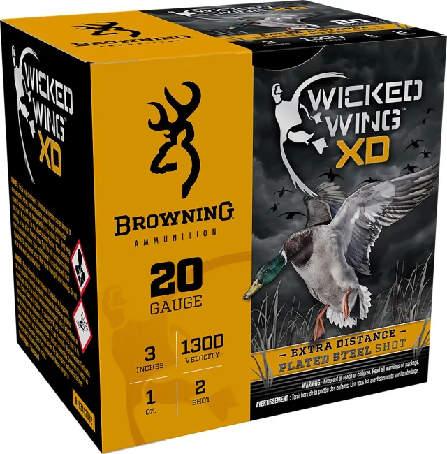 Browning Wicked Wing XD Extra Distance 20 Gauge 3 In - Browning - 20 Gauge