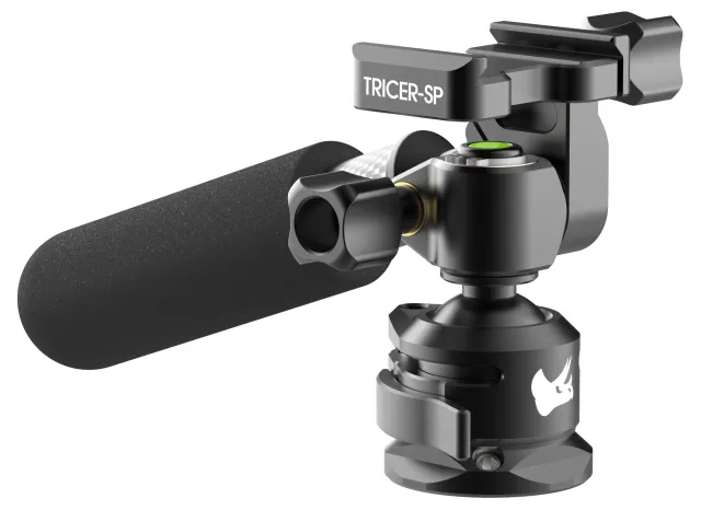 Tricer SPPAN3 Hybrid Ball + Pan Head Arca Swiss Clamp