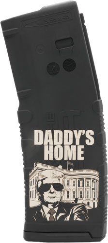 Black Rain BRO-MAG30-TRUMP-DH-WH 5.56x45 30-Round Magazine Black - Black Rain Ordnance - 5.56x45