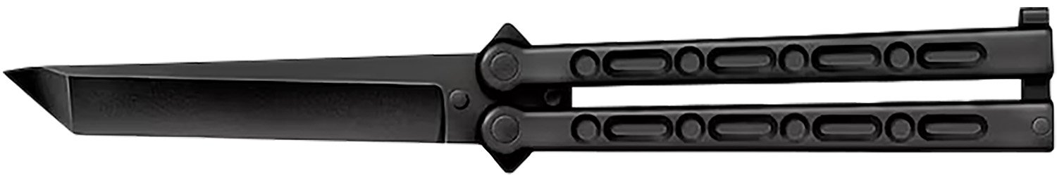 Cold Steel CS92EAB FGX Balisong 5" Tanto Griv-Ex Blade/Handle Black - Cold Steel