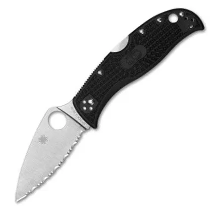 Buy Spyderco C262SBK Leafjumper SL/FS 3" Black FRN Scales online