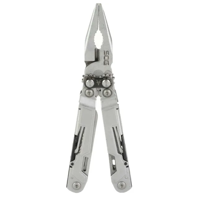 SOG SOG-PP1001-CP PowerPint Multi-Tool, 18 Tools, Stonewashed Steel - SOG