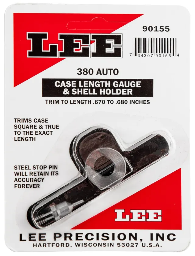 Buy Lee Precision Case Length Gage and Shell Holder .380 ACP online