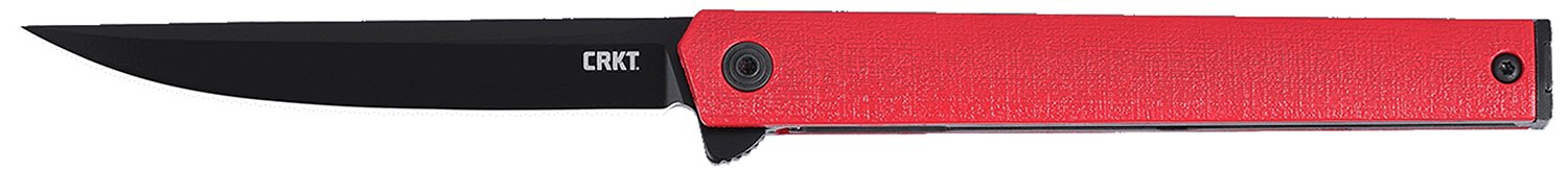 Buy CRKT CEO Flipper EDC Knife 3.35" AUS-8A Blade Red GRN Handle online