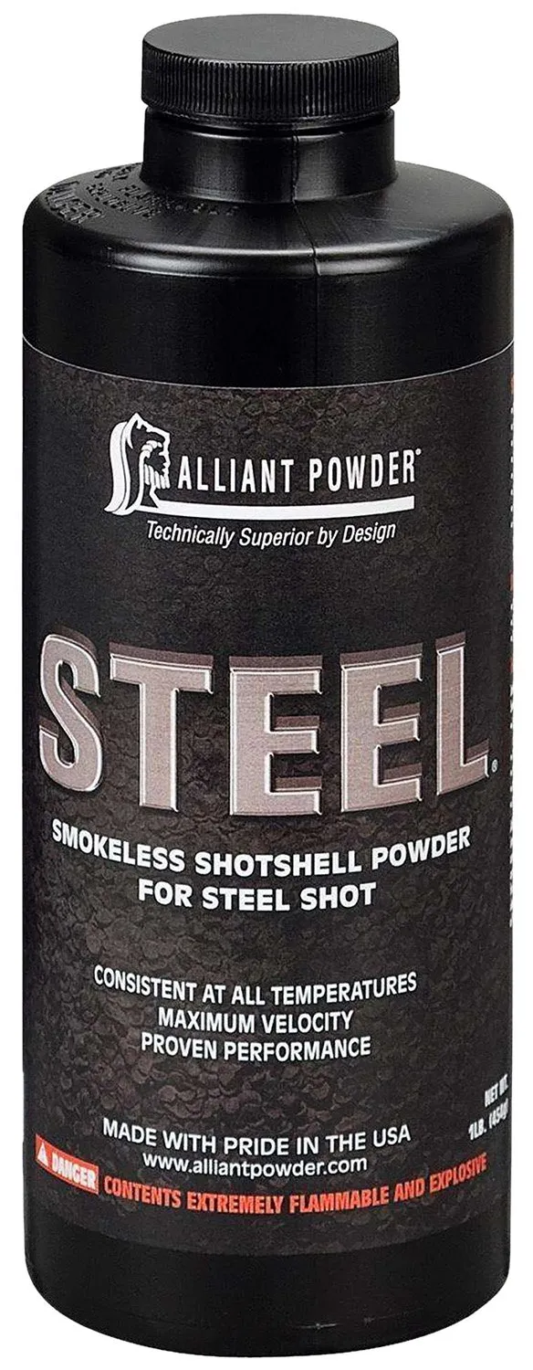Alliant Steel Smokeless Powder 1 LB - High Velocity for Waterfowl Shotshells