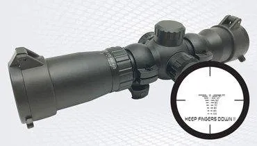 Ravin Illuminated Crossbow Scope - 20-100 Yard Ran - Ravin Crossbows