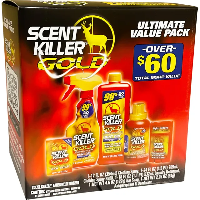 Wildlife Research Center 1607 Scent Killer Gold Pack Spray Refill Soap - Wildlife Research Center