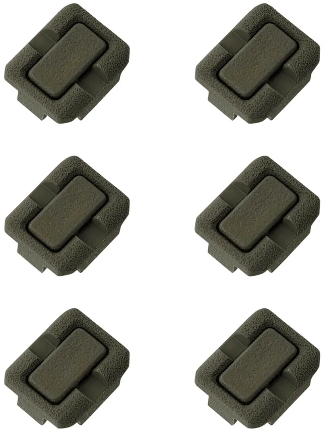 Magpul MAG1296-ODG Wire Control Kit M-LOK OD Green Polymer 6-Piece - Magpul Industries