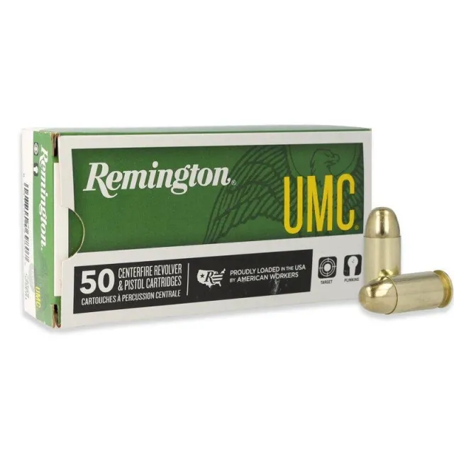 Remington UMC Target 45 ACP 230 gr Full Metal Jacket 50 Rounds 23726 - Remington Arms Company, LLC - 45 Auto