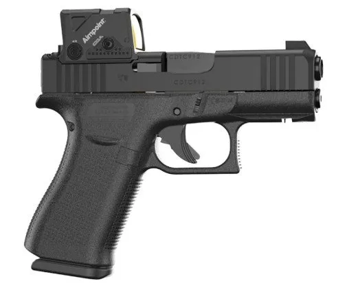 Glock G43X MOS8 9mm 3.41 In 15+1 Black Aimpoint COA Rail - Glock - 9mm for sale at Gun Club HQ