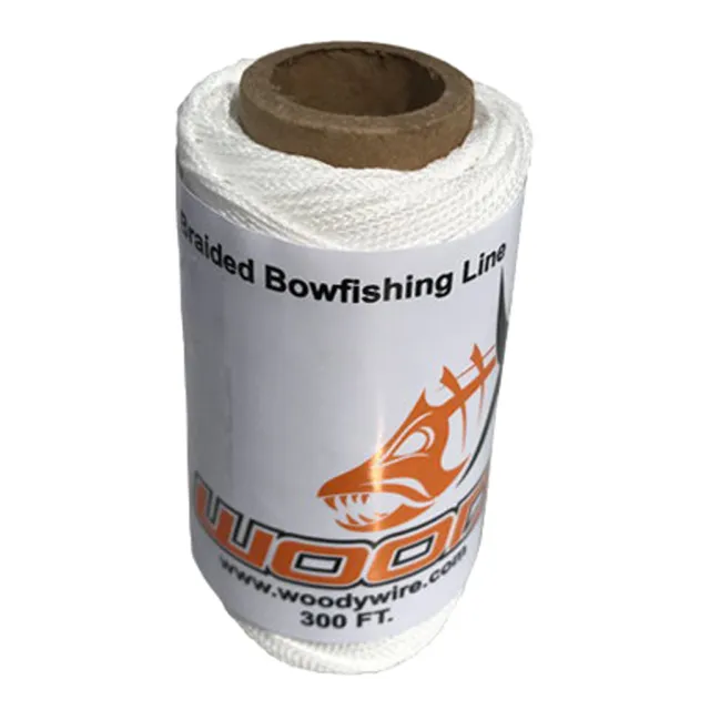 Woody Wire WW300 Fast Flight Bowfishing Braided Line 200lb 300ft - Woody Wire