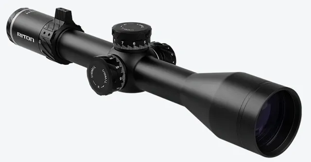 Riton Optics Conquer 4-28x56 FFP 34mm Illuminated Reticle - Riton Optics