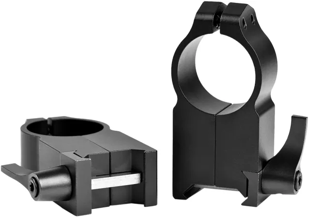 Warne 204LM Maxima 1" QD Ultra High Matte Rings - Warne - 1"