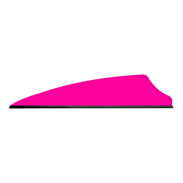 Q2i Q05045 Fusion X-II Vanes Pink 2.1" 100pk Shield Cut Low Profile - Q2i