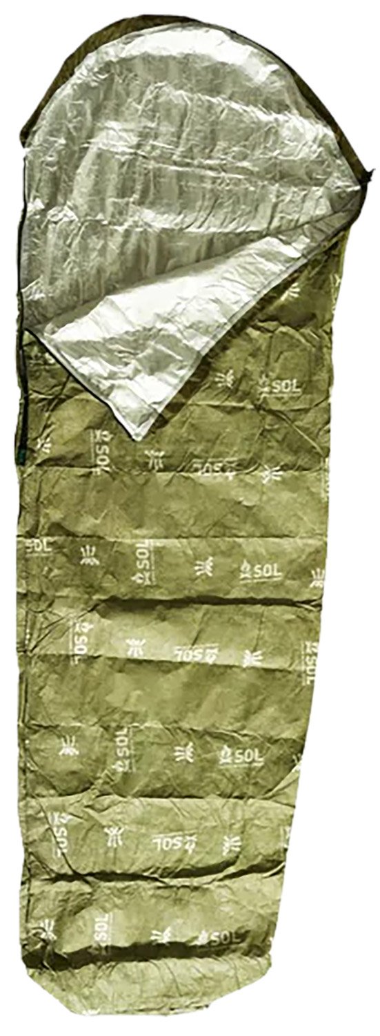 Adventure Medical Kits 01401236 SOL Bivvy 84"x31" Waterproof Green - AMK