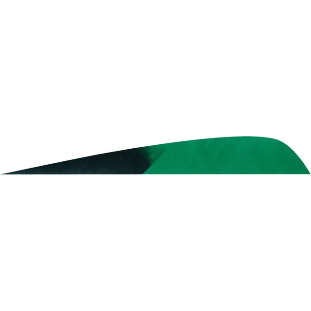 Gateway Parabolic Feathers Kuro Green 4 In LW 50 Pack 400LPKGN-50 - Gateway