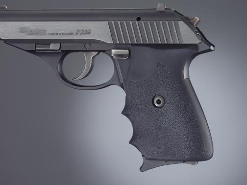 Buy Hogue Grips Rubber Sig Sauer P230/232 Finger Grooves Black online