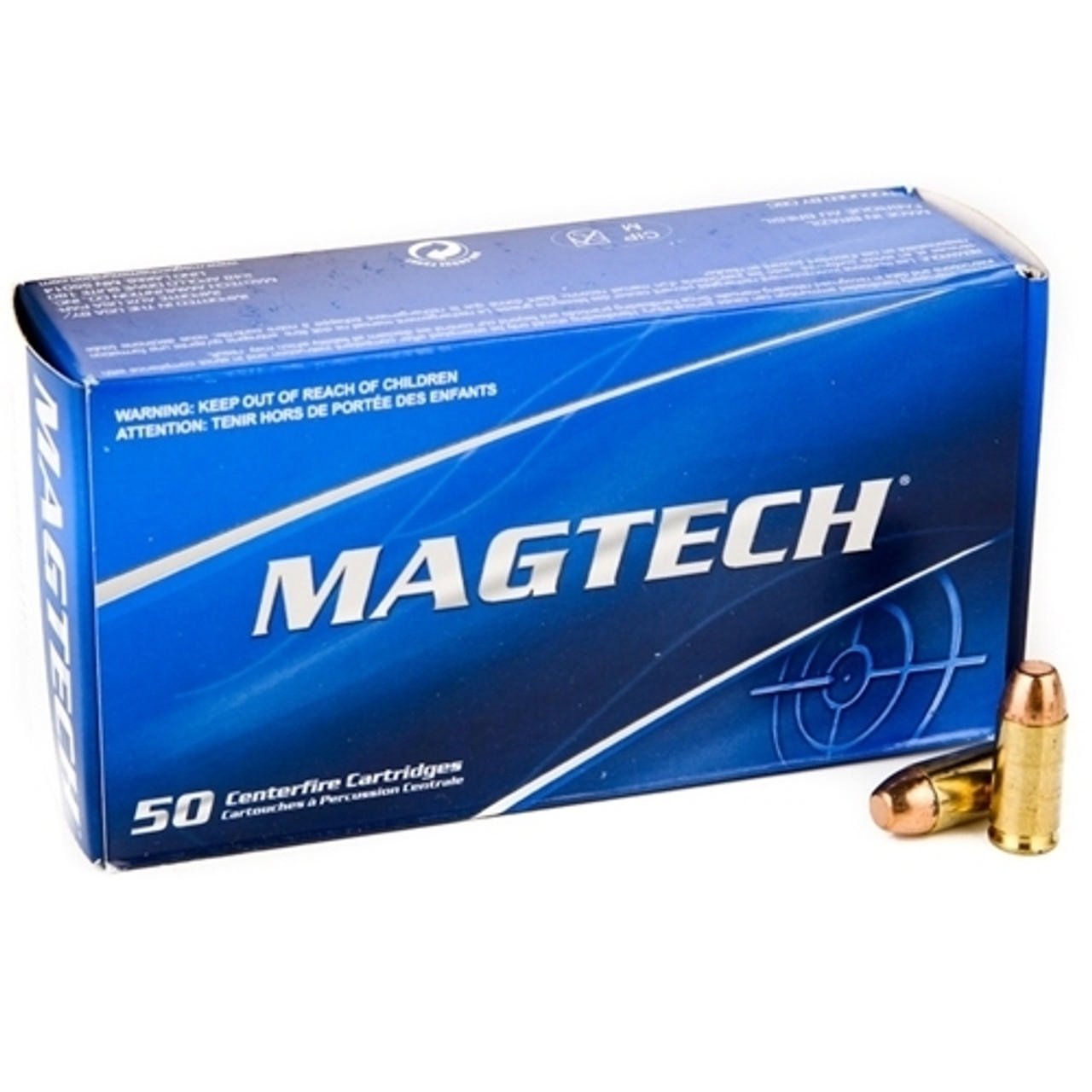 Magtech 10A Range/Training 10mmAuto 180gr Full Metal Jacket 50 Per... - Magtech Ammunition - 10mm Auto