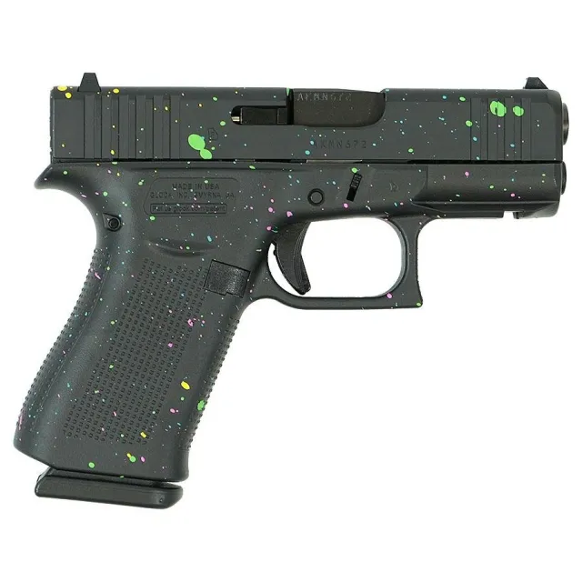 Glock 43X UX4350201FR 9mm Multi-Color Handgun, 3.41" Barrel, 10rd Mags