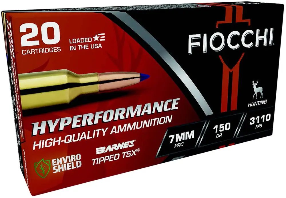 Buy Fiocchi 7PRCTT Hyperformance 7mm PRC 150gr Barnes TTSX 20/Box online