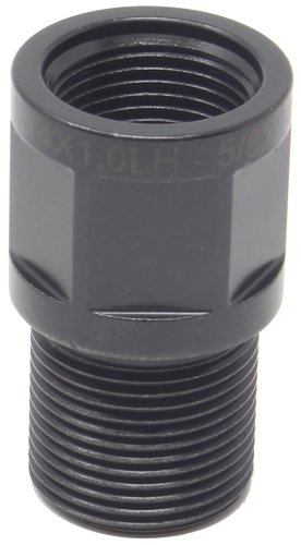 KNS Precision AK47TA Muzzle Device Adapter Black M14x1.0 LH to 5/8x24 RH - HS Precision